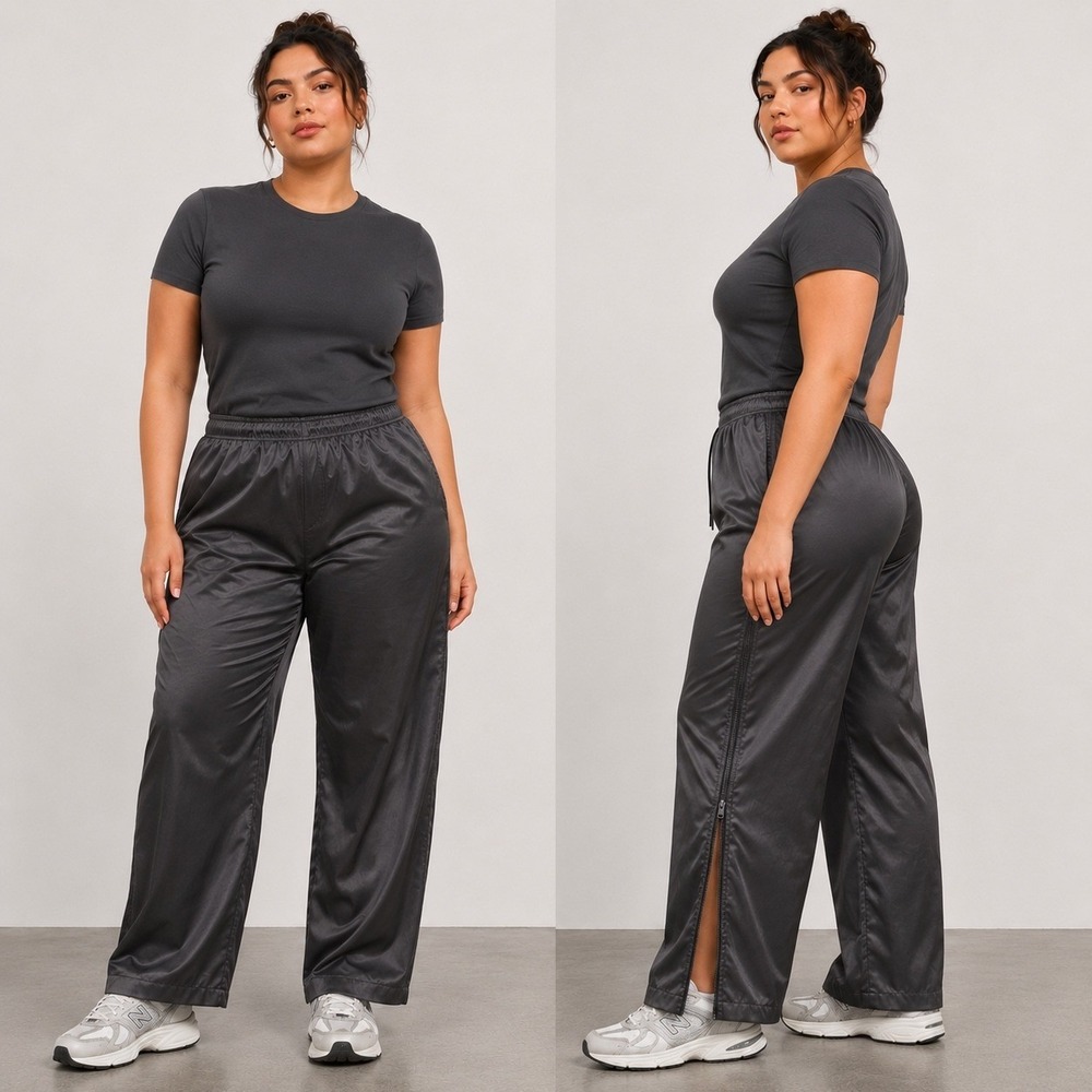 Skims Sport Utility Track Pants Gunmetal Womens 3X‎